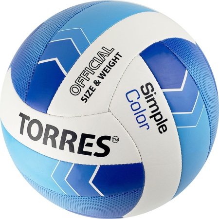 Купить Мяч волейбольный Torres Simple Color любительский р.5 в Салаире 
